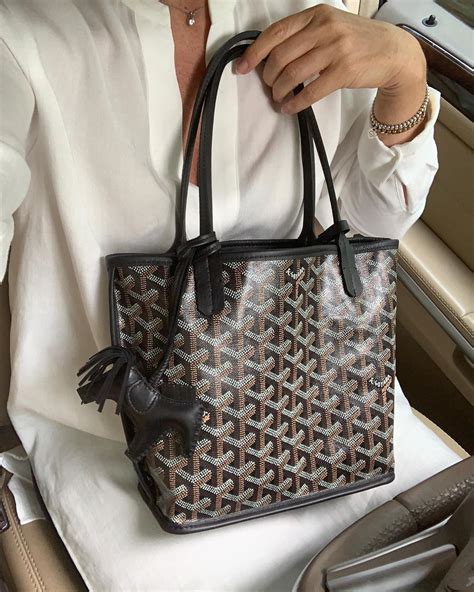 goyard small tote price|goyard bag online store.